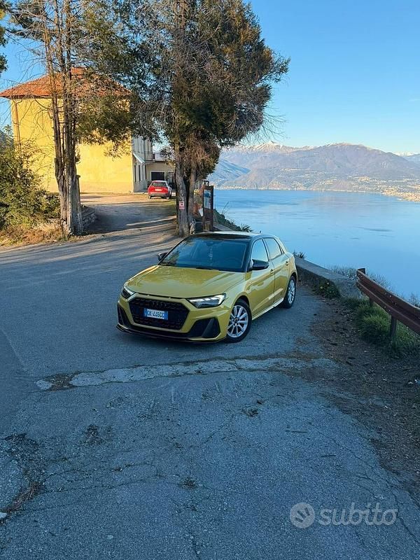 Usata Audi A1 S-Line 110 CV (80 kW) 2023 Giallo SUV