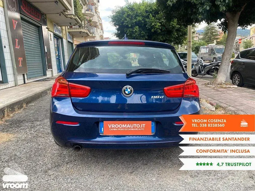 Usata BMW 118 Sport Line 150 CV (110 kW) 2017 Berlina