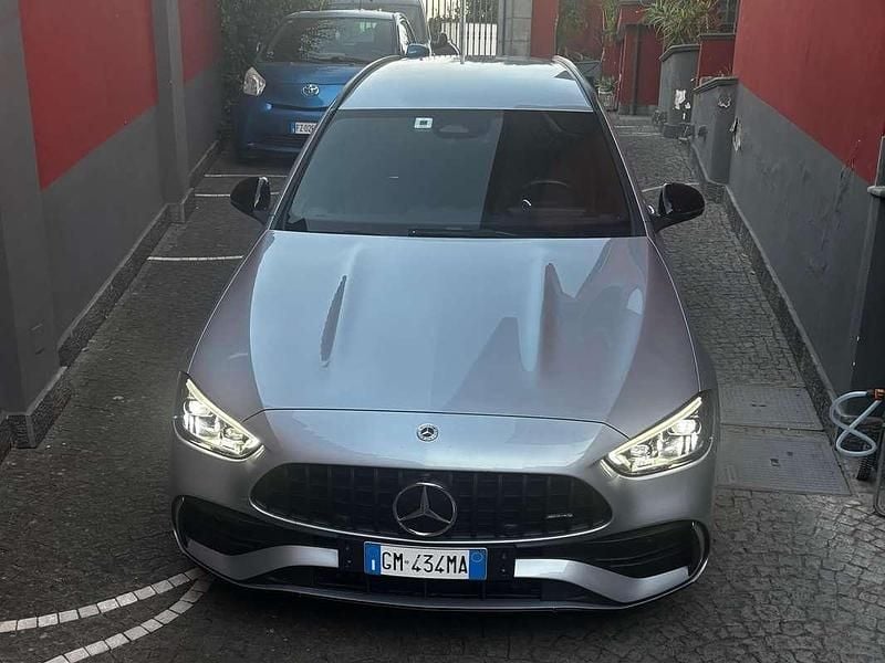 Usata Mercedes C43 AMG Premium 408 CV (300 kW) 2023 Argento Station wagon