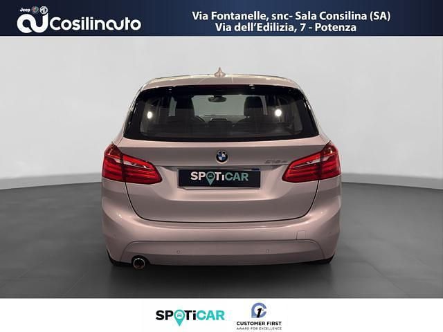 Usata BMW 216 Active Tourer Advantage 116 CV (85 kW) 2017 Argento Monovolume