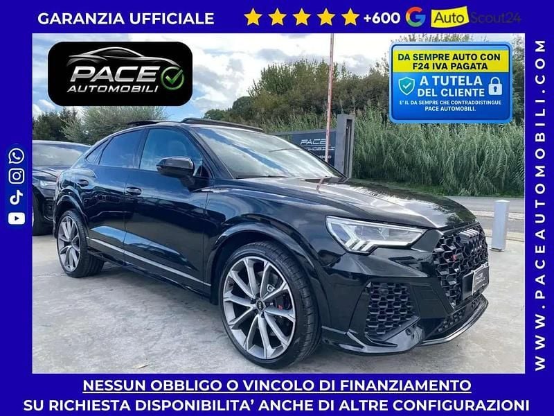 Usata Audi RS Q3 Sportback Ambiente 400 CV (294 kW) 2024 Nero SUV