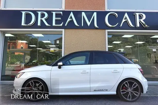 Usata Audi S1 Ambiente 231 CV (169 kW) 2018 Bianco perlato Utilitaria