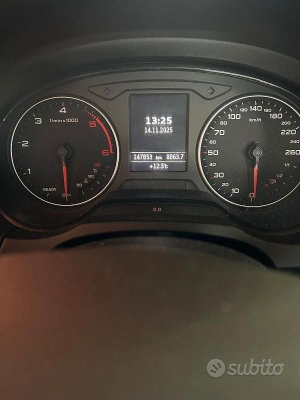 Usata Audi A3 110 CV (80 kW) 2014 Blu Berlina