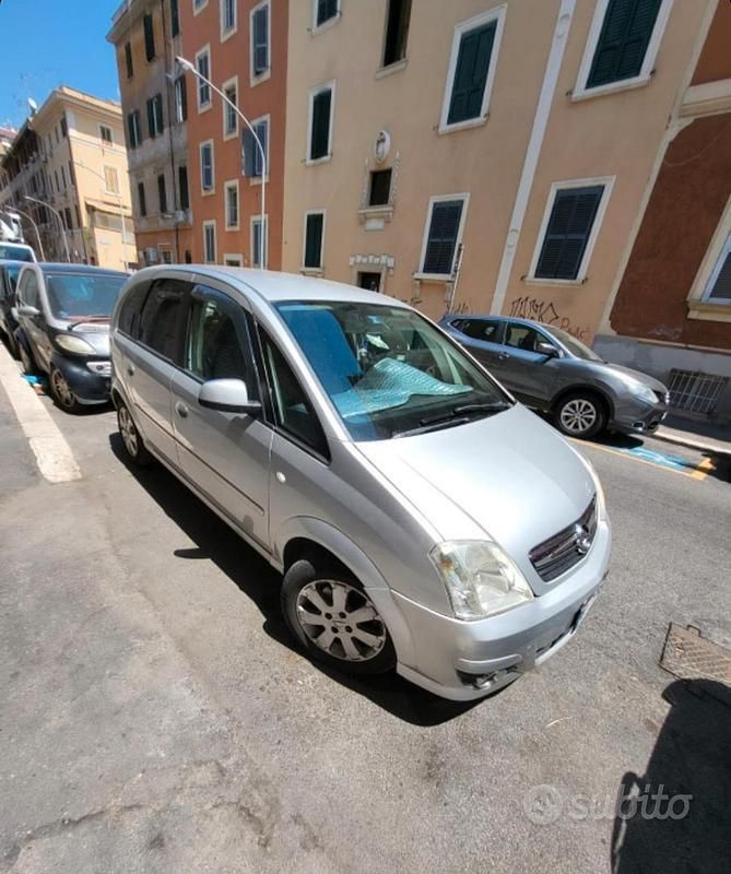 Usata Opel Meriva 75 CV (55 kW) 2006 Grigio Monovolume