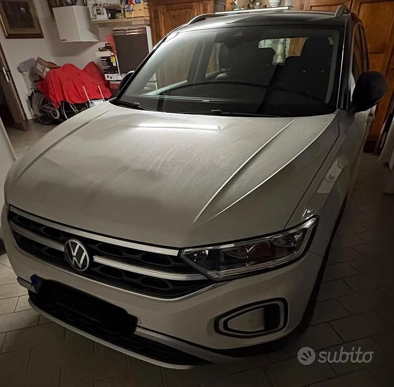 Usata VW T-Roc Style 110 CV (80 kW) 2022 Bianco SUV