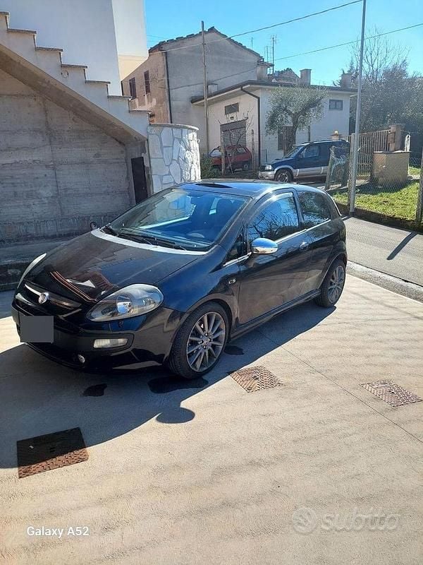 Usata Fiat Punto Evo Sport 90 CV (66 kW) 2010 Nero Utilitaria