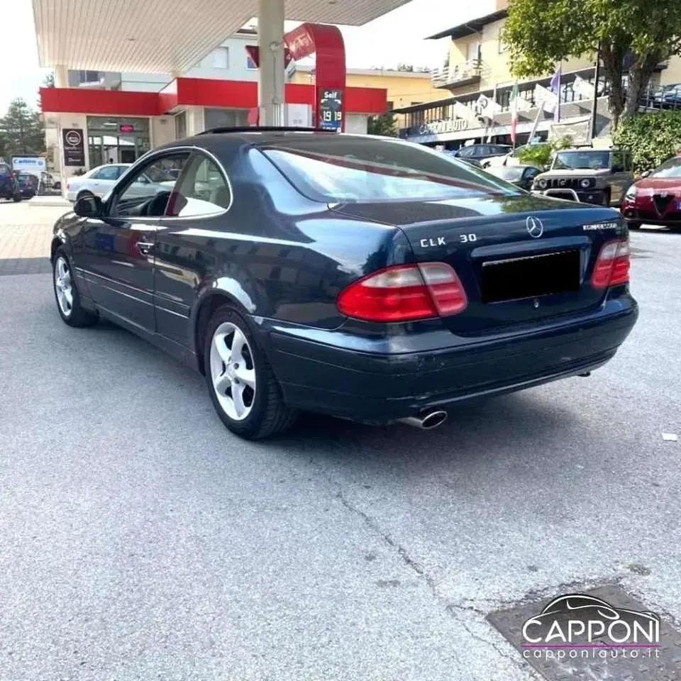 Usata Mercedes CLK230 Elegance 197 CV (144 kW) 2001 Blu Coupé