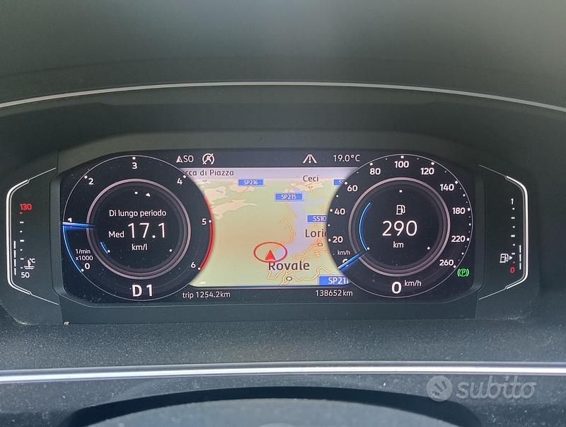 Usata VW Tiguan Advance 150 CV (110 kW) 2019 Bianco SUV