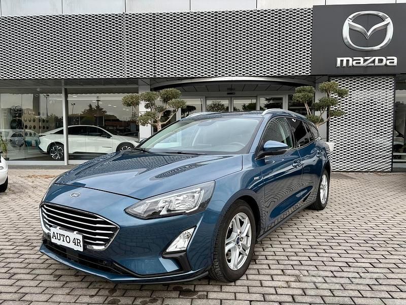 Usata Ford Focus ST 120 CV (88 kW) 2020 Blu Station wagon