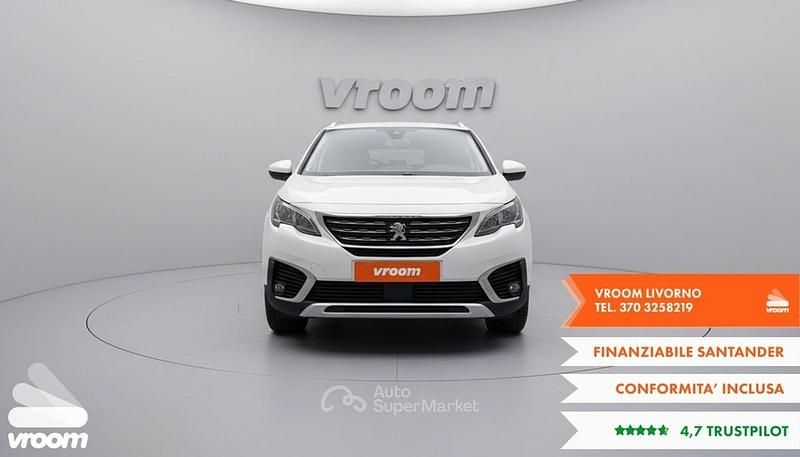 Usata Peugeot 5008 S 131 CV (96 kW) 2019 Bianco SUV