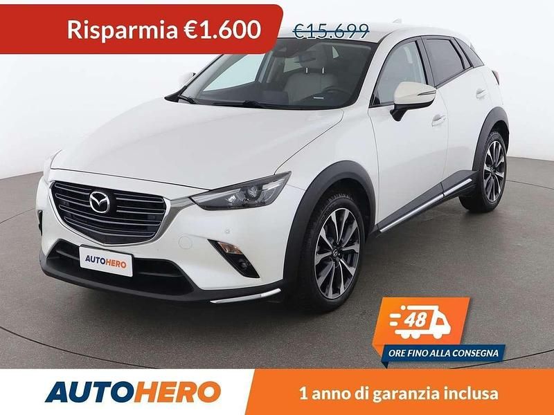 Bianco Usata 2019 Mazda CX-3 Exceed SUV | 14.099 € (Buon prezzo) - Immagine 1/3