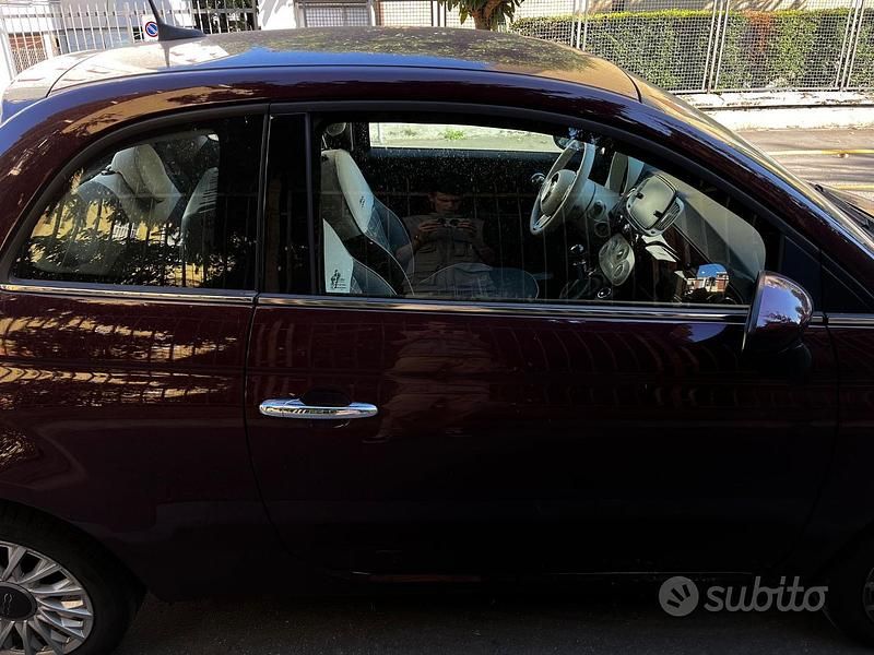 Usata Fiat 500 69 CV (50 kW) 2019 Rosso Utilitaria