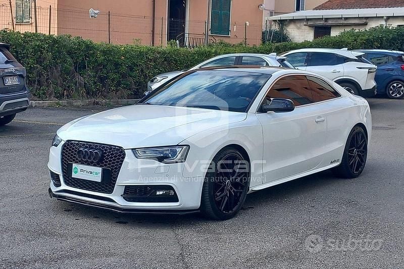 Usata Audi A5 Ambiente 177 CV (130 kW) 2013 Bianco Coupé