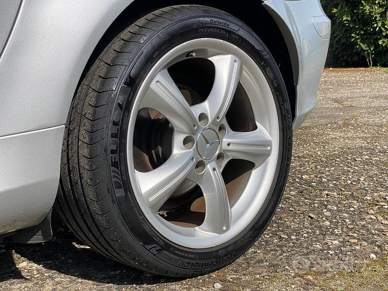 Usata Mercedes SLK200 163 CV (119 kW) 2004 Grigio Cabrio
