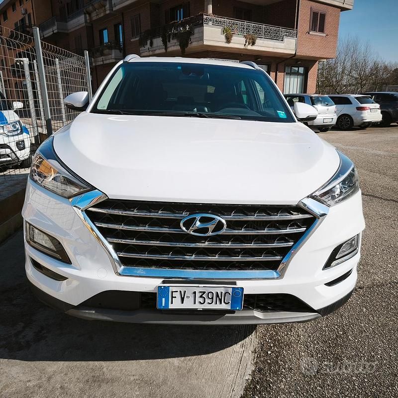 Usata Hyundai Tucson 136 CV (100 kW) 2019 Bianco SUV