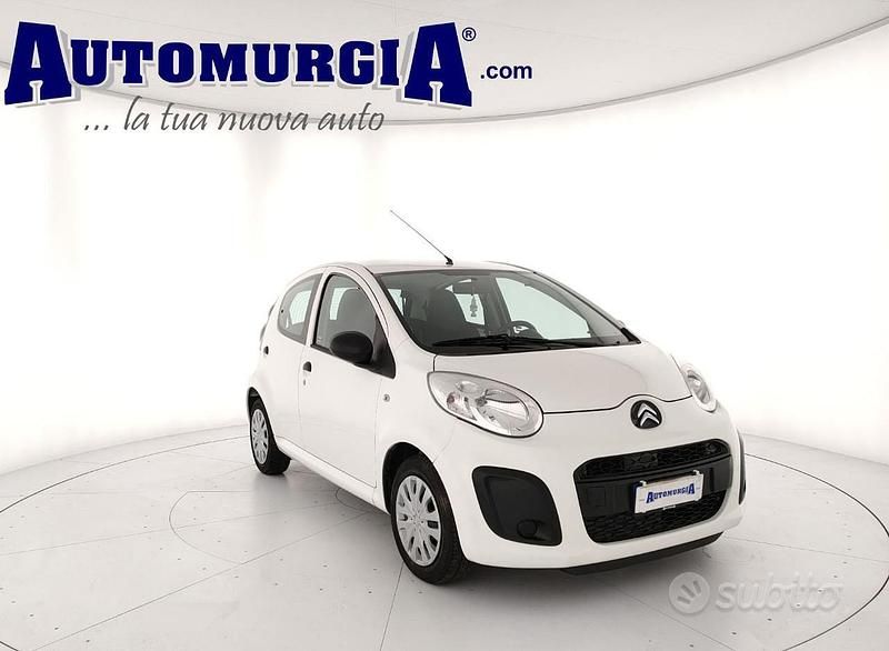 Usata Citroën C1 Attraction 68 CV (50 kW) 2013 Bianco Utilitaria
