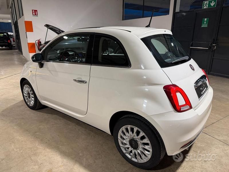 Usata Fiat 500 Lounge 95 CV (69 kW) 2017 Bianco Berlina