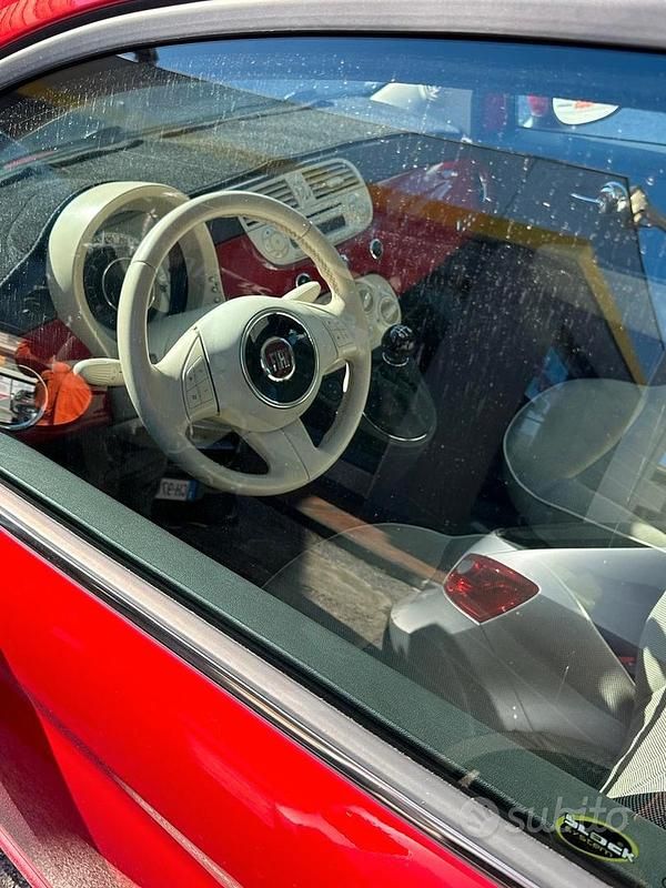 Usata Fiat 500 2012 Rosso Berlina