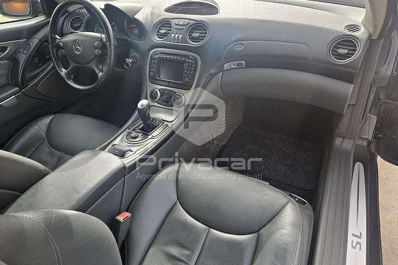 Usata Mercedes SL350 245 CV (180 kW) 2003 Blu Cabrio