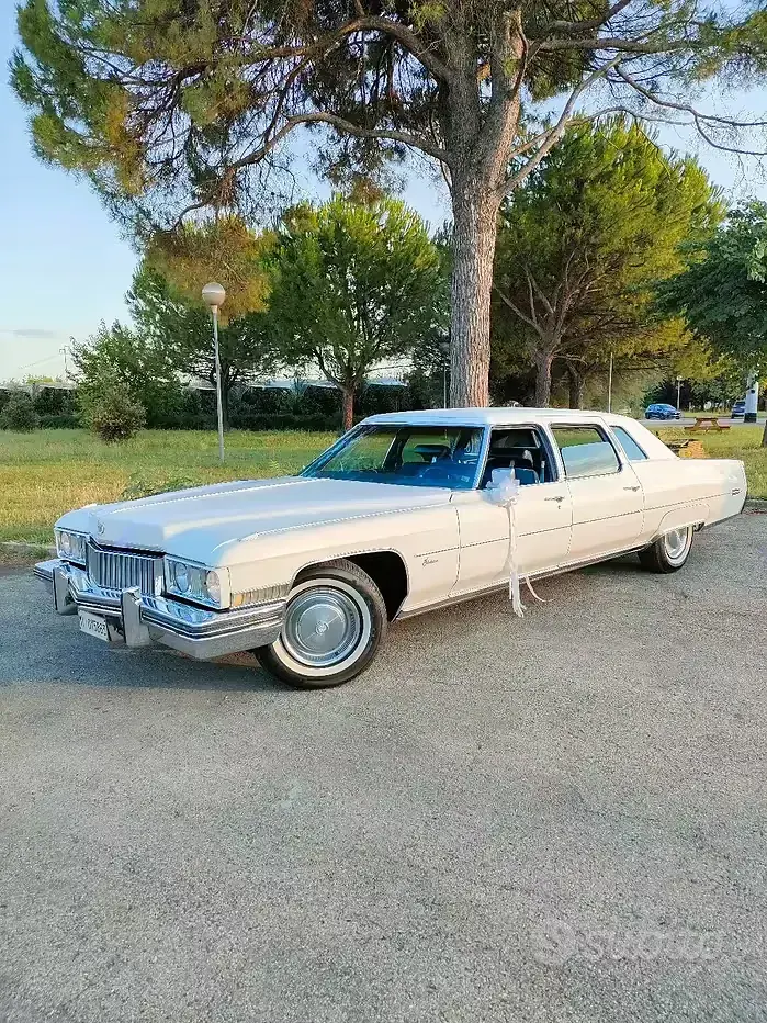 Usata Cadillac Fleetwood 275 CV (202 kW) 1970 Bianco Berlina