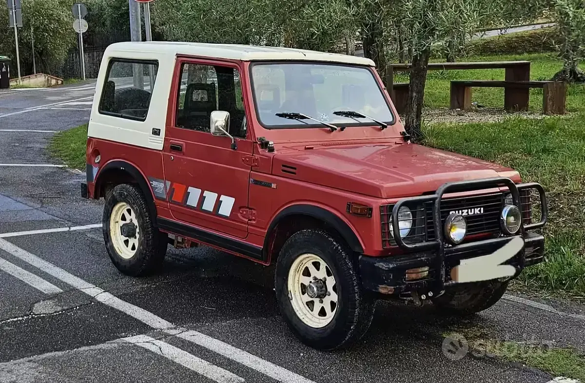 Usata Suzuki Samurai 1986 Rosso SUV