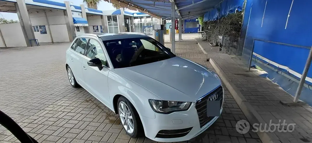Usata Audi A3 150 CV (110 kW) 2015 Bianco Berlina