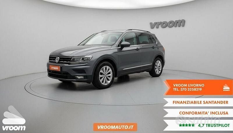 Usata VW Tiguan S 116 CV (85 kW) 2018 Grigio SUV