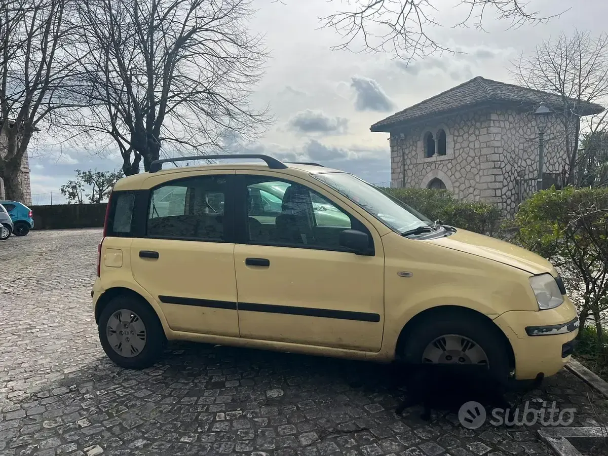 Usata Fiat Panda 2007 Giallo Utilitaria