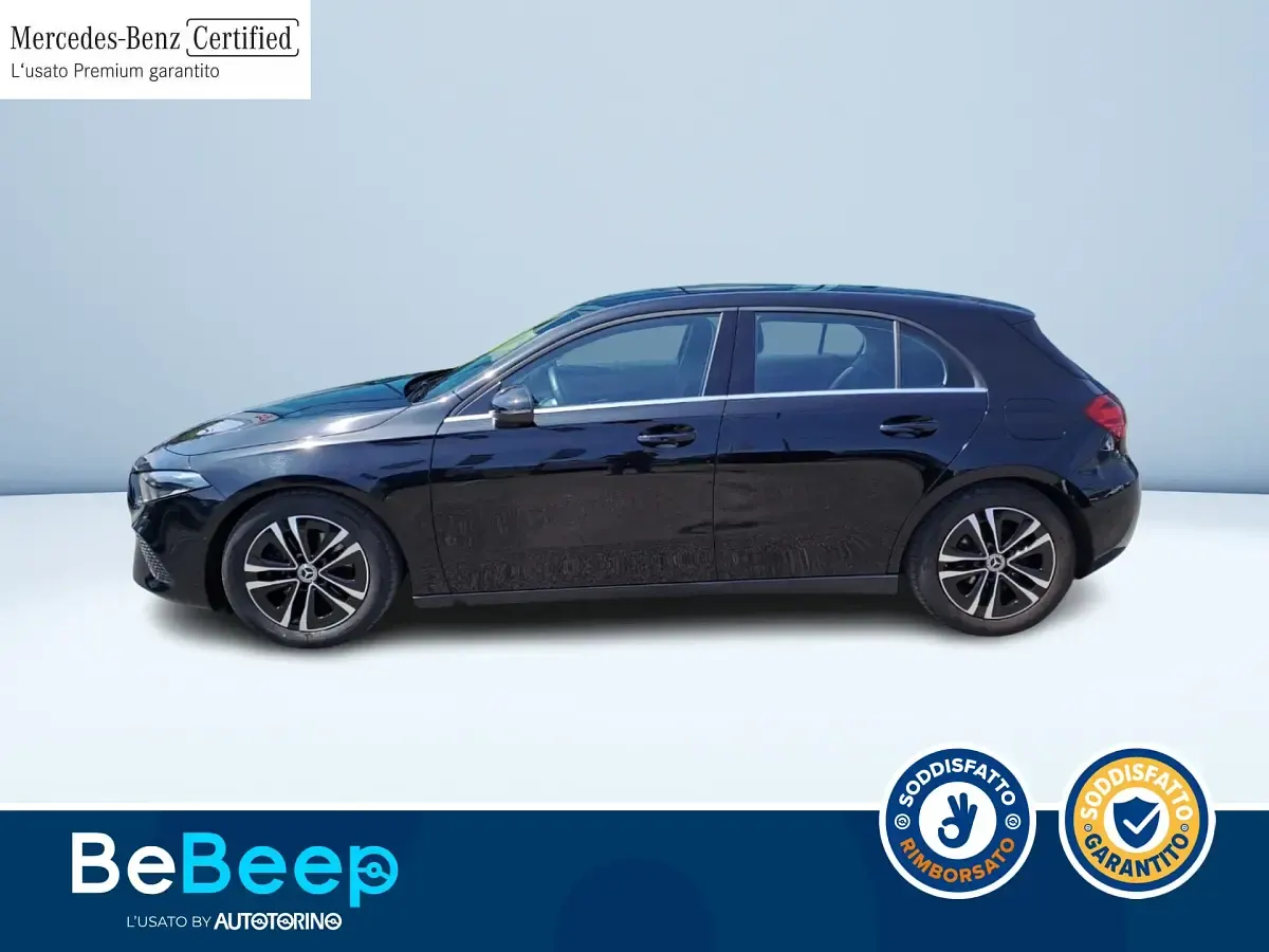 Usata Mercedes A180 Advanced 116 CV (85 kW) 2023 Nero metallizzato Berlina
