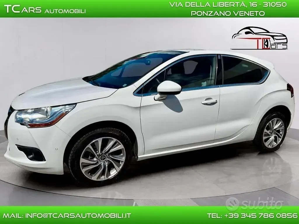 Usata DS Automobiles DS4 114 CV (83 kW) 2013 Bianco Berlina