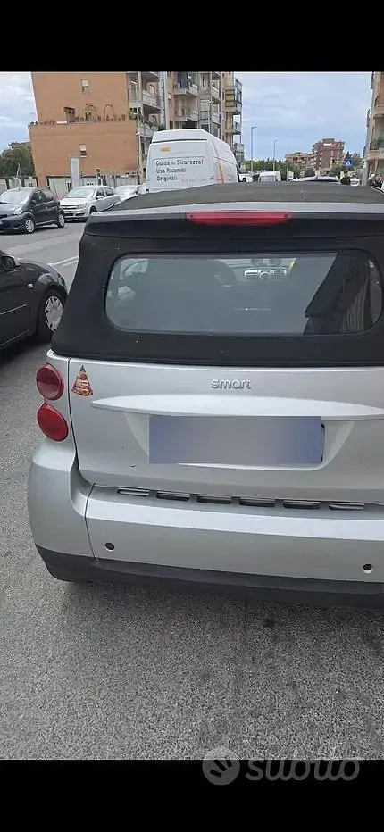Usata Smart ForTwo Cabrio Passion 71 CV (52 kW) 2008 Grigio Cabrio