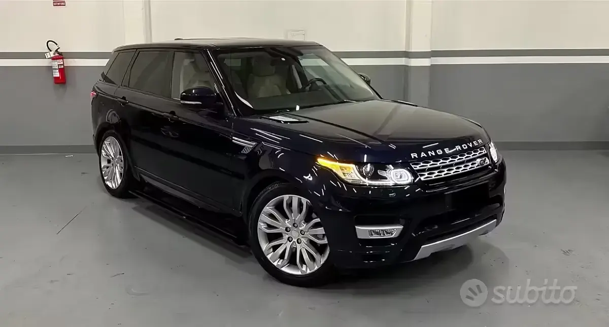 Usata Land Rover Range Rover Sport Dynamic 249 CV (183 kW) 2013 Blu SUV