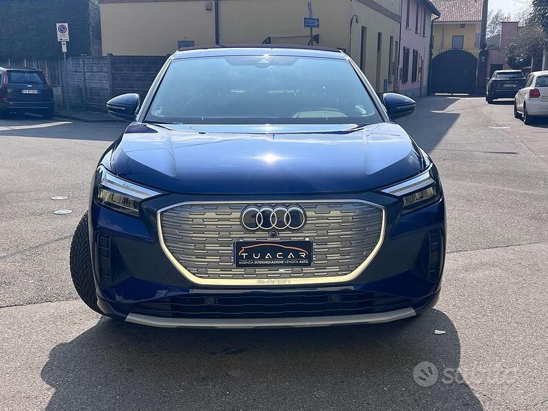 Usado Audi Q4 Sportback e-tron Advanced Plus 125 kW (170 CV) 2022 Azul SUV
