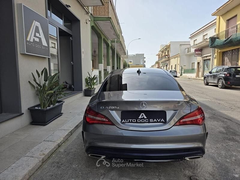 Usata Mercedes CLA200 AMG 136 CV (100 kW) 2019 Grigio Berlina