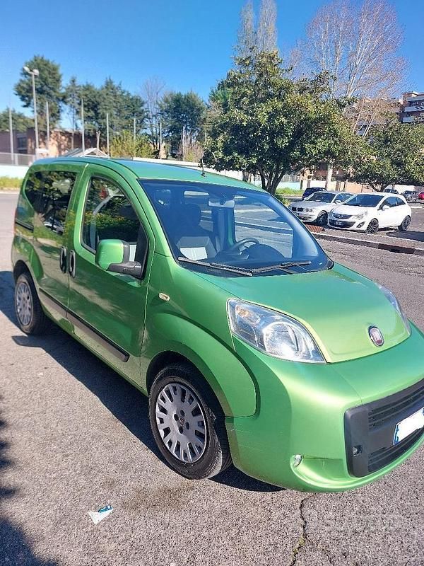 Usata Fiat Qubo Trekking 95 CV (69 kW) 2011 Verde Monovolume
