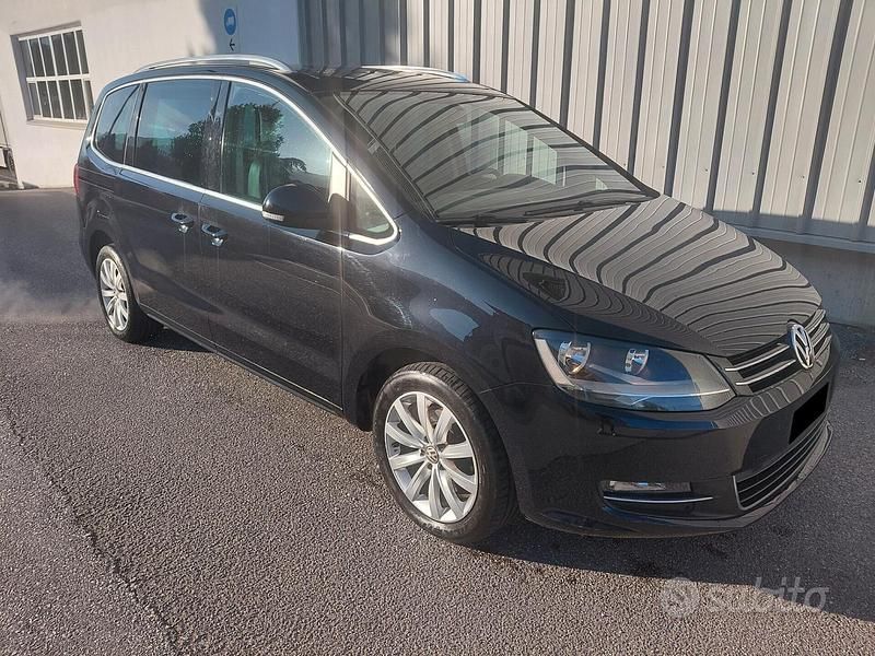 Usata VW Sharan Highline 140 CV (102 kW) 2011 Nero Monovolume