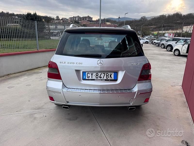 Usata Mercedes GLK220 170 CV (125 kW) 2012 Grigio SUV