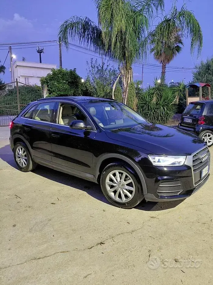Usata Audi Q3 120 CV (88 kW) 2016 Nero SUV