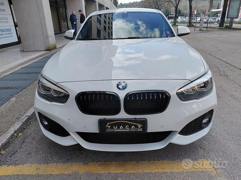 Usata BMW 120 M Sport 190 CV (139 kW) 2018 Bianco Utilitaria