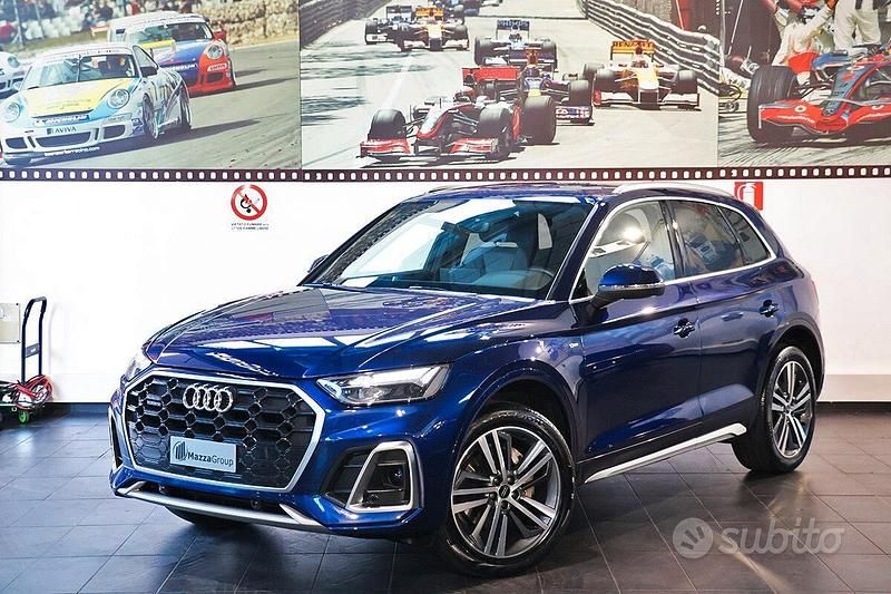 Usata Audi Q5 S-line plus 2022 Blu SUV