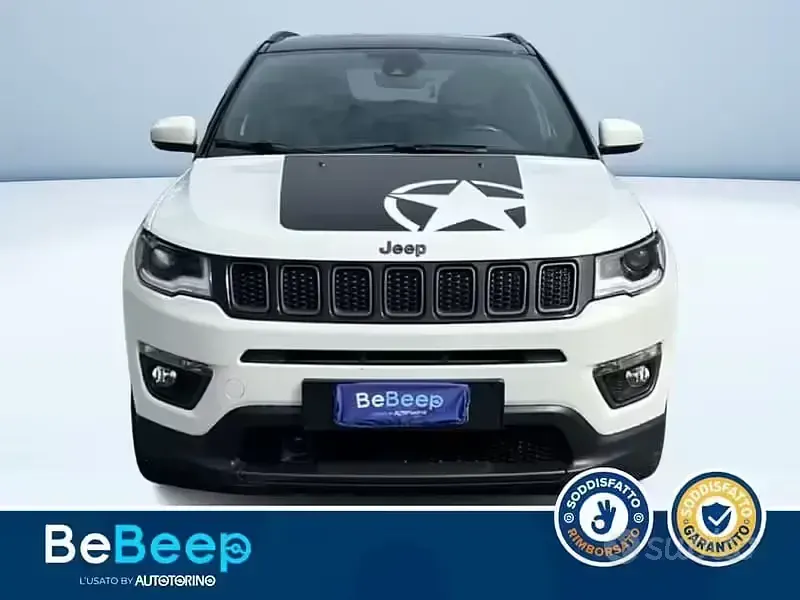 Usata Jeep Compass 120 CV (88 kW) 2020 Bianco pastello SUV
