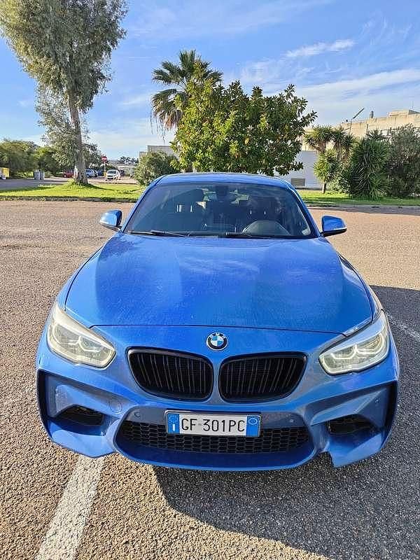 Begagnad BMW 114 M Sport 95 HK (69 kW) 2018 Blå Halvkombi