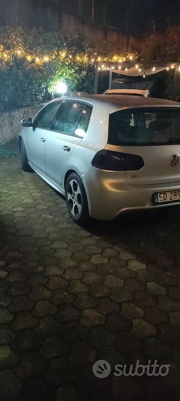 Usata VW Golf VI 105 CV (77 kW) 2009 Grigio Utilitaria