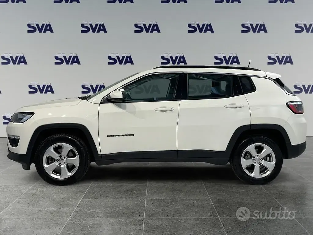 Usata Jeep Compass Longitude 120 CV (88 kW) 2018 Bianco SUV