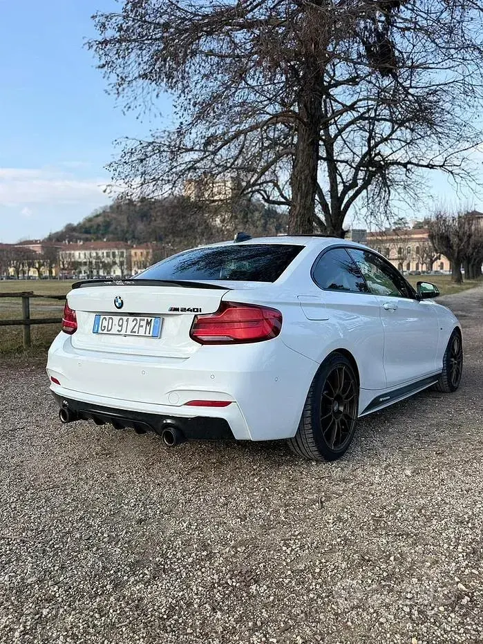 Usata BMW M240 M Sport 340 CV (250 kW) 2021 Bianco Coupé