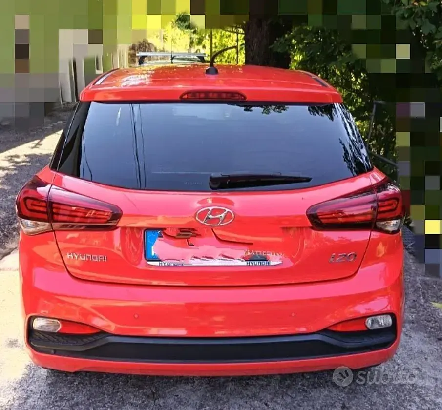 Usata Hyundai i20 Active 85 CV (62 kW) 2019 Rosso Utilitaria