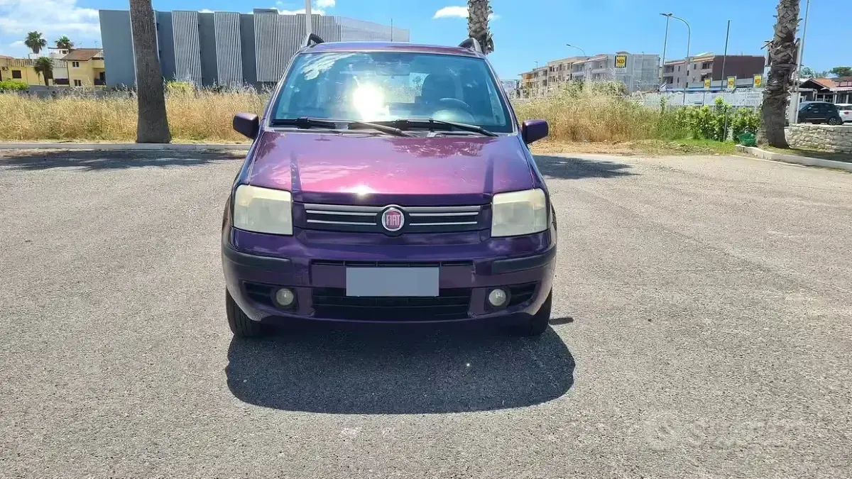 Usata Fiat Panda 60 CV (44 kW) 2008 Arancione Utilitaria