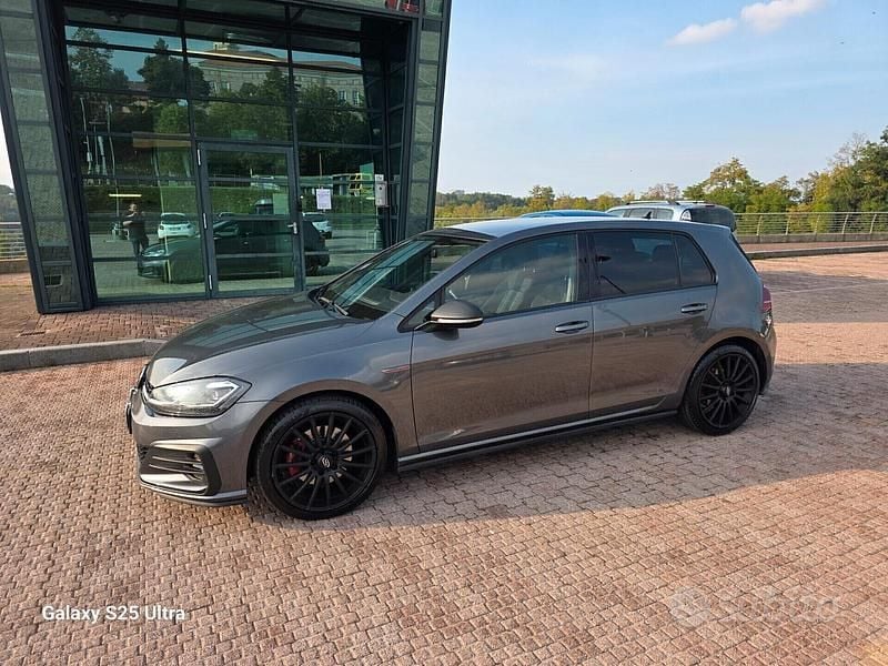 Usata VW Golf VII GTD 184 CV (135 kW) 2017 Grigio Berlina