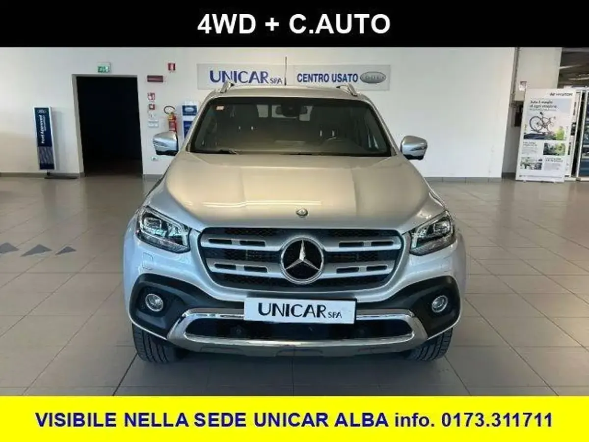 Usata Mercedes X350 258 CV (189 kW) 2018 Grigio Pick-up