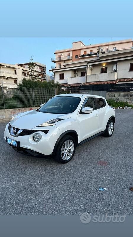 Usata Nissan Juke N-TEC 110 CV (80 kW) 2014 Bianco SUV